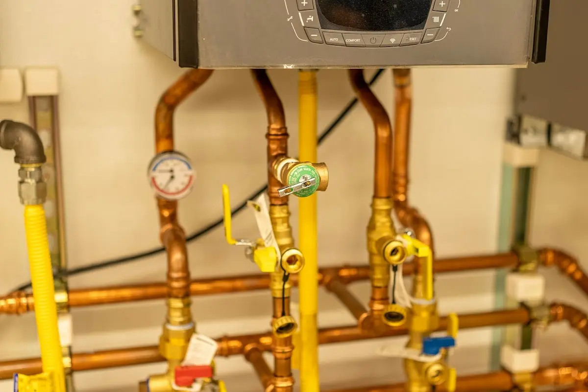 Licensed technician providing Backflow Prevention for a homeowner in St. Albans